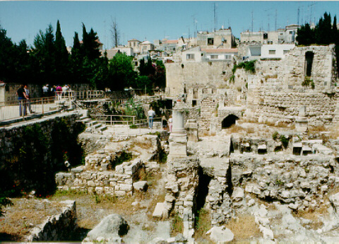 ruins of 1st century Jerusalem